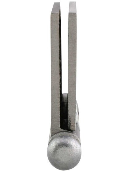 Alternate View 5 of 4-Inch Ball-Tip Windsor Pattern Hinge In Lacquered Iron.