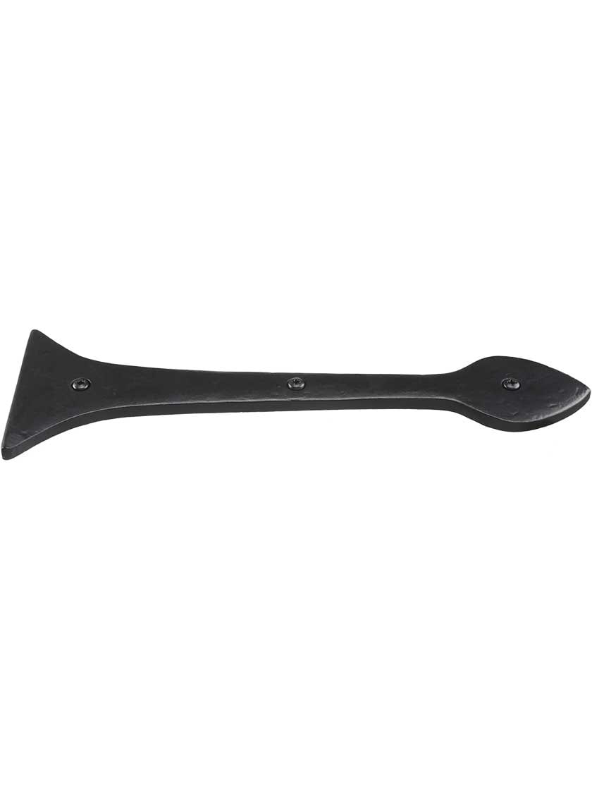 Alternate View of Heavy Cast Aluminum Dummy Strap With Arrowhead Design.