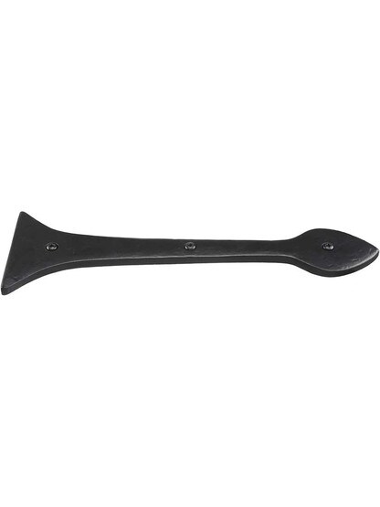 Alternate View of Heavy Cast Aluminum Dummy Strap With Arrowhead Design.