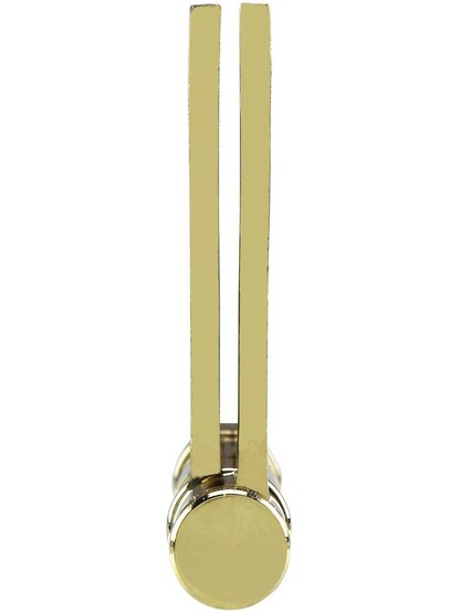 Alternate View 5 of 5-Inch Solid Brass Ball Bearing Door Hinge With Button Tips.