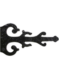 Heavy Cast Iron Dummy Strap With Ornate Scroll Design