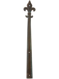 Orleans Dummy Hinge Strap In Bronze Finish