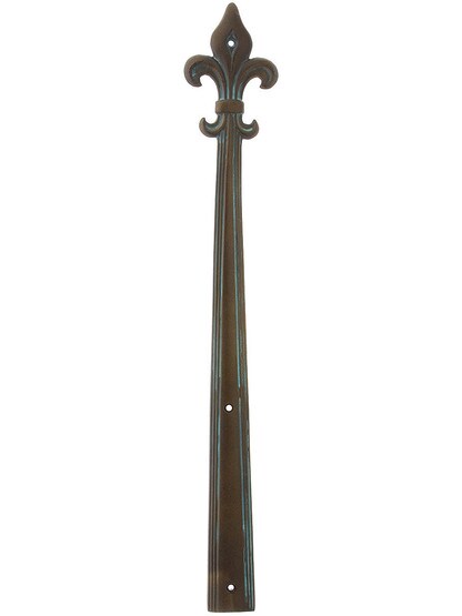 Orleans Dummy Hinge Strap In Bronze Finish