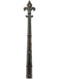 Orleans Banded Dummy Hinge Strap In Bronze Finish