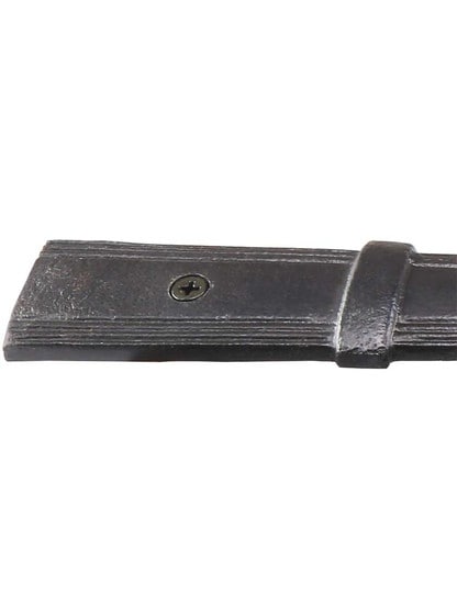 Alternate View 3 of Orleans Banded Faux Strap Hinge With Choice Of Finish