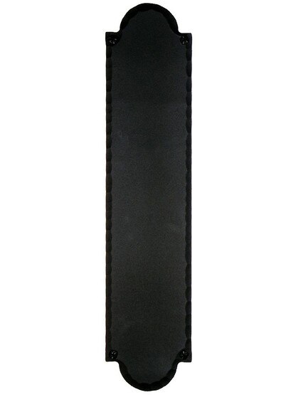 Forged Iron Colonial Push Plate