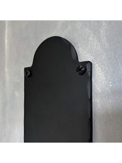 Forged Iron Colonial Push Plate