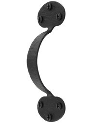 6 3/4 inch Forged Iron Pull With Bean Tips