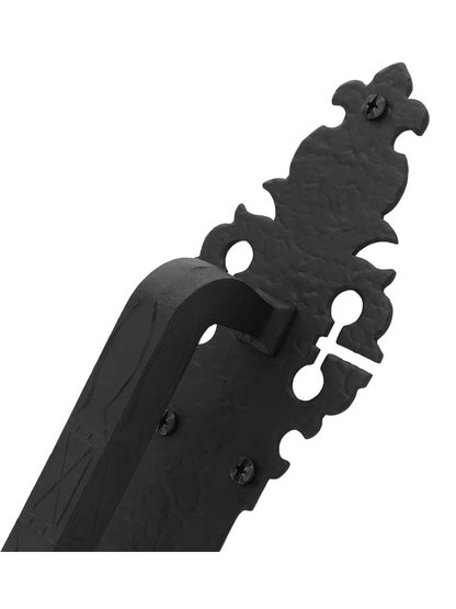 Alternate View 2 of Warwick Iron Entry Handle With 12 inch Backplate.