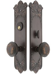 Lorraine Mortise Entry Set In Oil-Rubbed Bronze - .