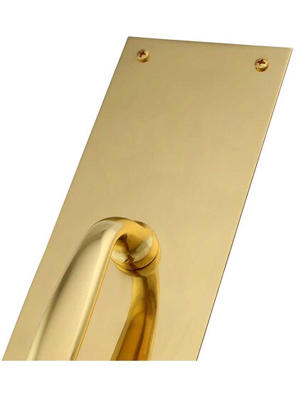 Alternate View 2 of Commercial Door Pull With Back Plate