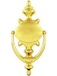 Premium Large Brass Traditional Door Knocker