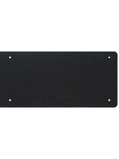 Cast Iron Kick Plate with Rough Textured Finish