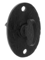 Rough Iron Bean Style Thumbturn.