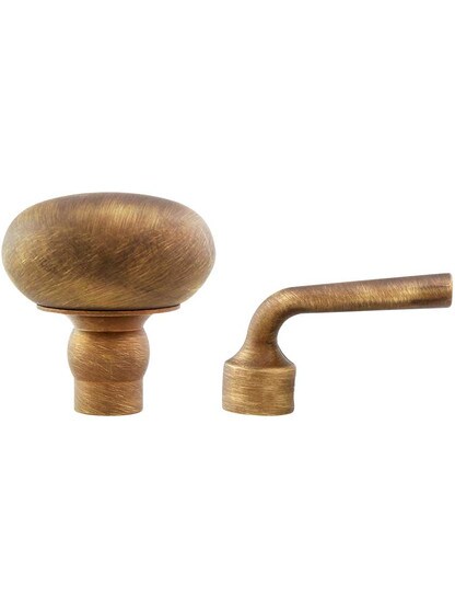 Alternate View of Early 20th Century Reproduction Screen Door Latch Set.