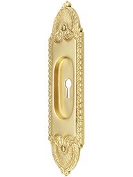 Stanwich Pocket Door Pull With Keyhole.
