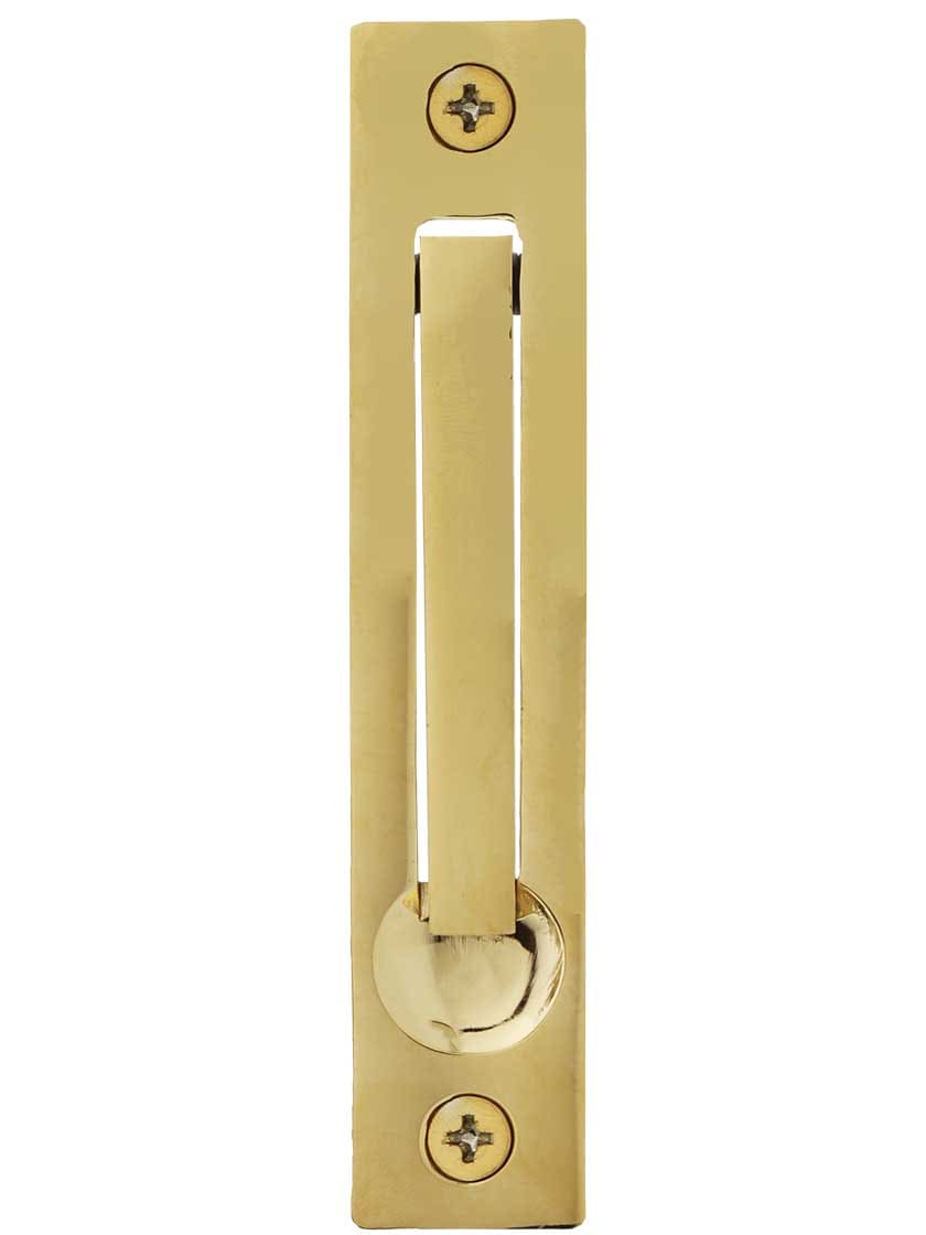 Alternate View of 4 inch Standard Pocket Door Edge Pull.