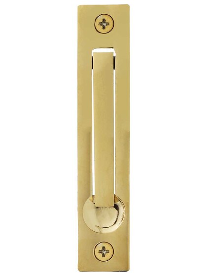 Alternate View of 4 inch Standard Pocket Door Edge Pull.