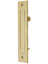 6" Standard Pocket Door Edge Pull