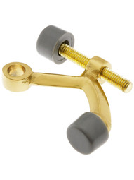 Solid Brass Hinge Pin Door Stop.