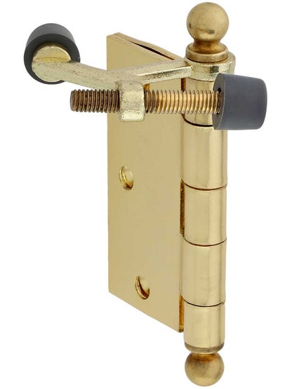 Alternate View of Zinc Diecast Hinge Pin Door Stop With Choice Of Finish