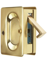 Premium Quality Mid-Century Pocket Door Passage Set