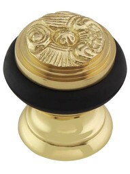 Rococo Post Floor-Mount Doorstop