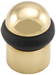 Plain Dome Post Floor-Mount Doorstop