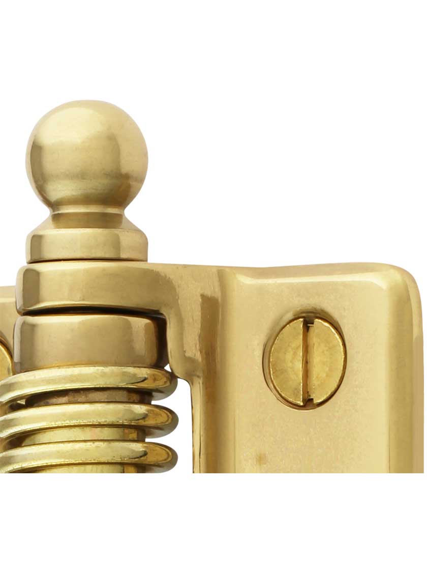 Classic Surface Mounted Screen Door Hinge With Ball Tips