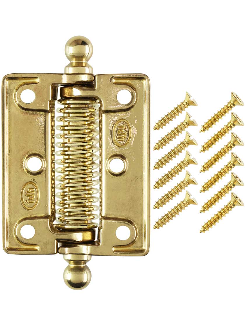 Classic Surface Mounted Screen Door Hinge With Ball Tips House of