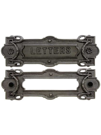 Cast iron - letters