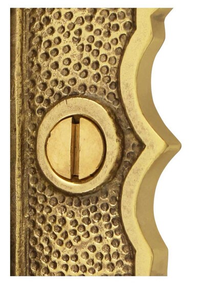Alternate View 2 of Late Victorian Style Cast Brass Screen Door Hinge