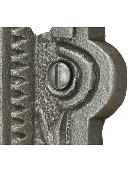 Alternate View 2 of Decorative Cast Iron Screen Door Hinge With Acorn Finials