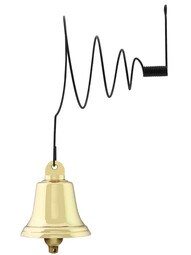 Shopkeeper Bell with Decorative Coil Spring