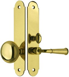 Buckingham Screen Door Mortise Lock Set With 1 1/2" Backset