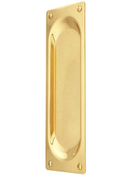 Bryn Mawr Large Rectangular Pocket Door Flush Pull With Slim Design