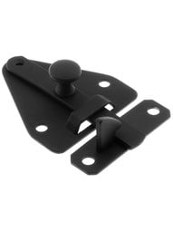 Forged Iron Arrowhead Lift Style Surface Latch