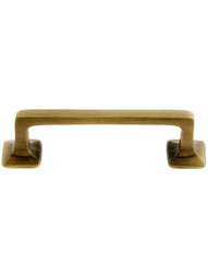 Mission Style Pull in Antique-By-Hand - 3-Inch Center to Center