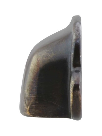 Alternate View of 3 3/4 inch Classic Cast Brass Cup Pull In Antique-By-Hand