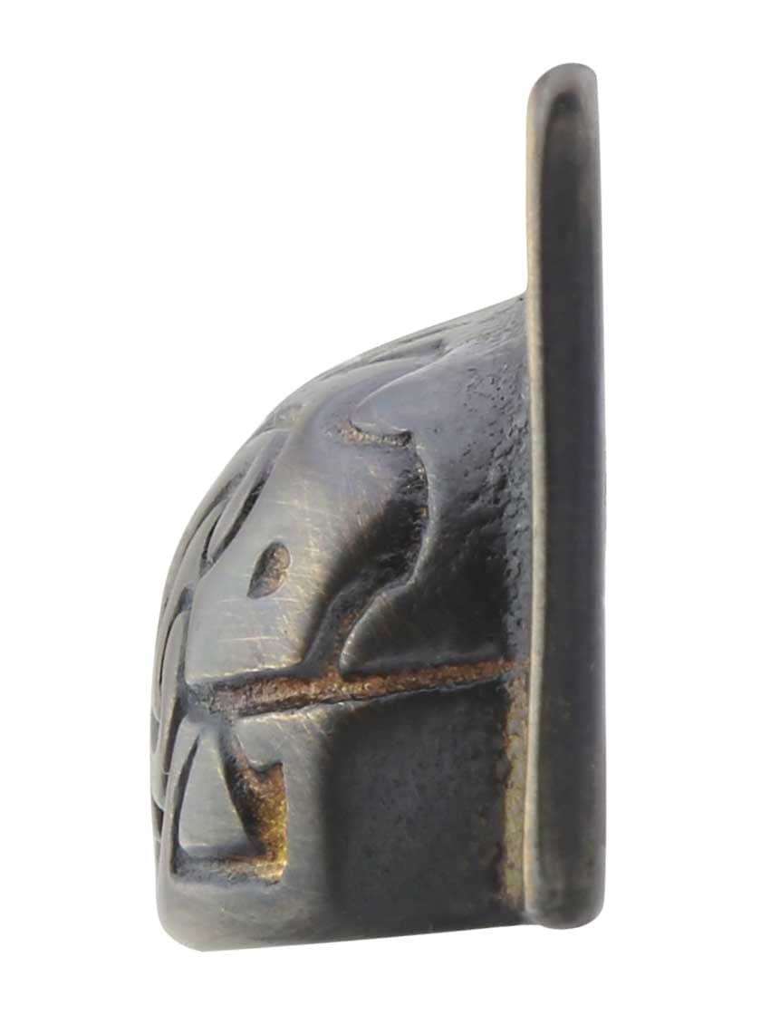 Alternate View of 3 3/8 inch Eastlake Bin Pull In Antique-By-Hand
