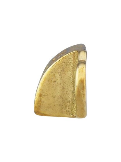 Alternate View of 3 1/4 inch Egg and Dart Bin Pull In Unlacquered Cast Brass