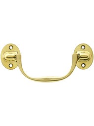 Polished Brass Bail Pull