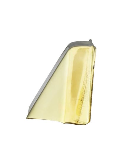 Alternate View of Solid-Brass Utility Cabinet Pull - 2 7/8 inch Center-to-Center.