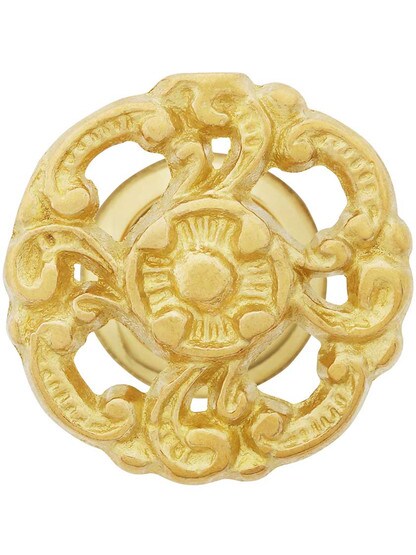 Alternate View 2 of Rococo Style Cabinet Knob - 1 1/2 inch Diameter
