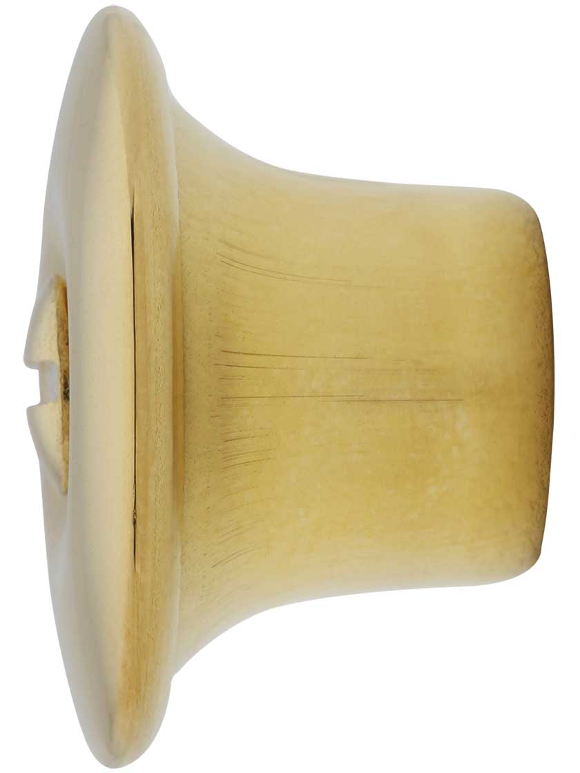 Stamped Brass Hoosier Knob 1 1/8" Diameter House of Antique