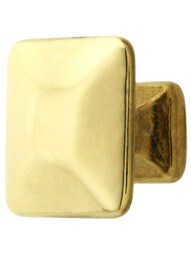 Pyramid Style Cabinet Knob - 1 1/4" Square