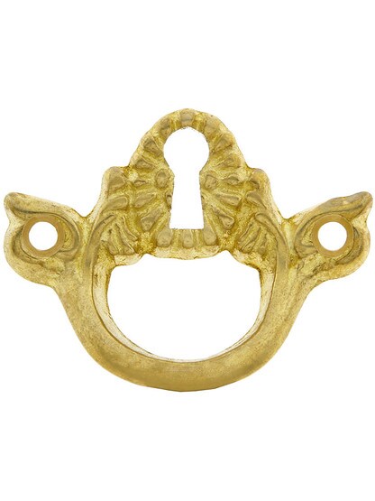 Victorian Cabinet Drawer Pull With Keyhole
