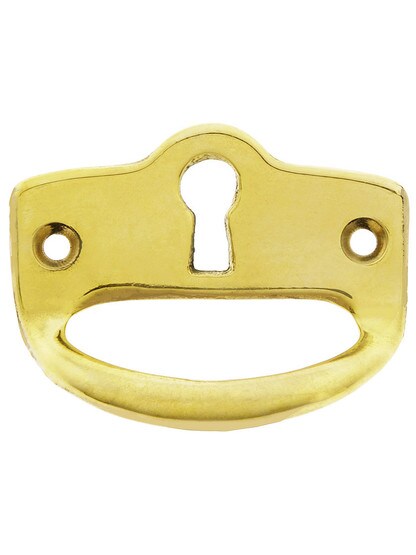Small Mission Drawer Pull With Keyhole