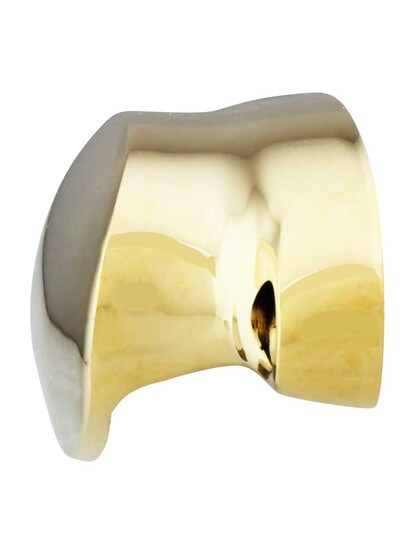 Alternate View of 3 5/8 inch Cast Brass Oval Bin Pull With Choice of Finish
