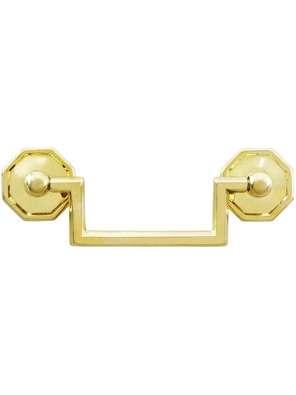 Medium Chippendale Rosette Pull - 3 inch Center to Center.